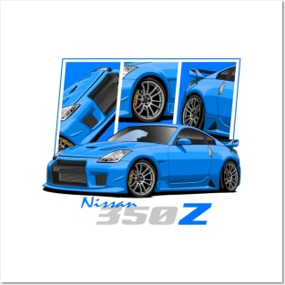 Nissan 350Z, JDM Car Posters and Art